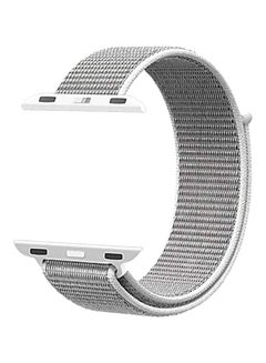 Woven Nylon Sport Loop Strap for Apple Watch 40mm Grey