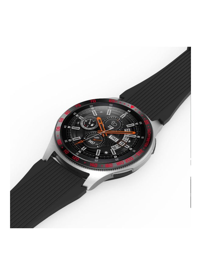 HQPro Bezel Styling Ring For Samsung Galaxy Gear S3 Frontier Black/Red  - Image 3