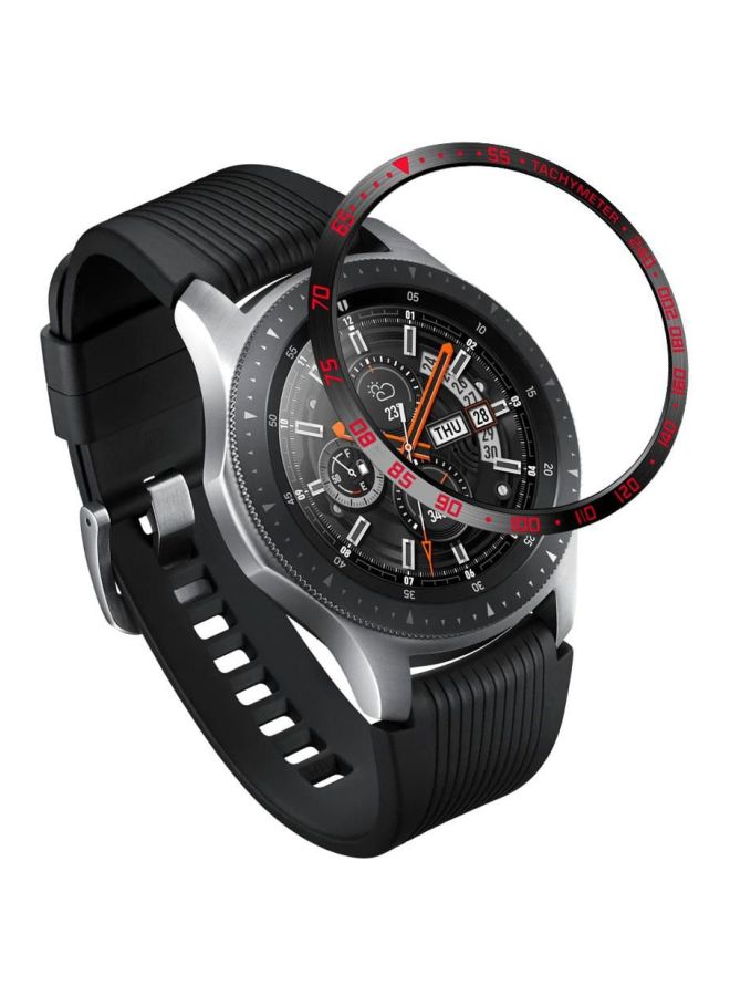 HQPro Bezel Styling Ring For Samsung Galaxy Gear S3 Frontier Black/Red  - Image 1