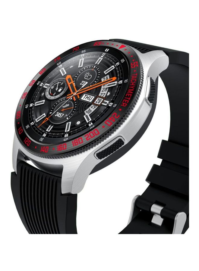 HQPro Bezel Styling Ring For Samsung Galaxy Gear S3 Frontier Black/Red  - Image 2