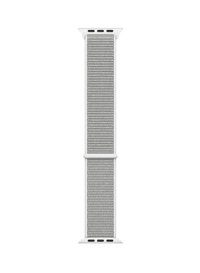 HQPro - Replacement Nylon Band For Apple Watch 44mm Grey - Image 1