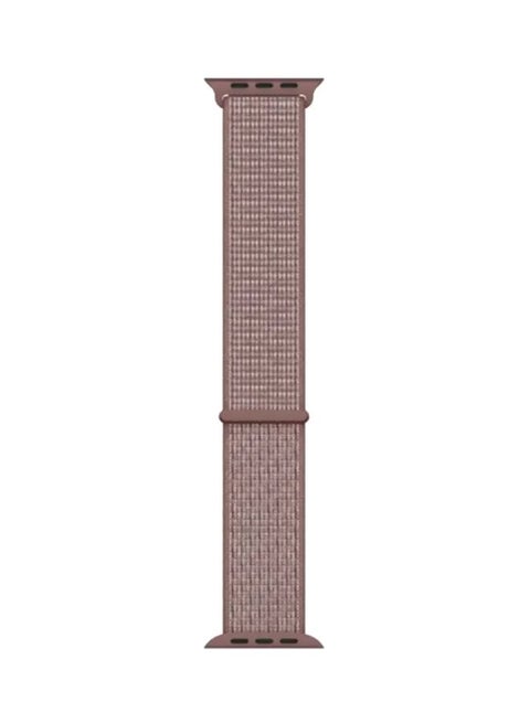 Replacement Nylon Band For Apple Watch 40mm Smokey Mauve