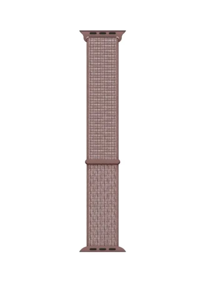 HQPro - Replacement Nylon Band For Apple Watch 40mm Smokey Mauve - Image 1