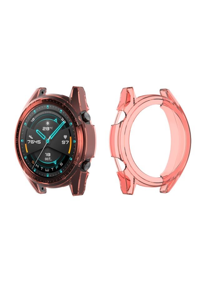 Perfii Bumper Case Cover For Huawei Watch GT 2 Red - Image 2