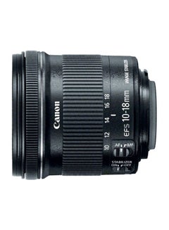 Lens For EF-S 10-18MM F4.5-5.6 IS STM Black