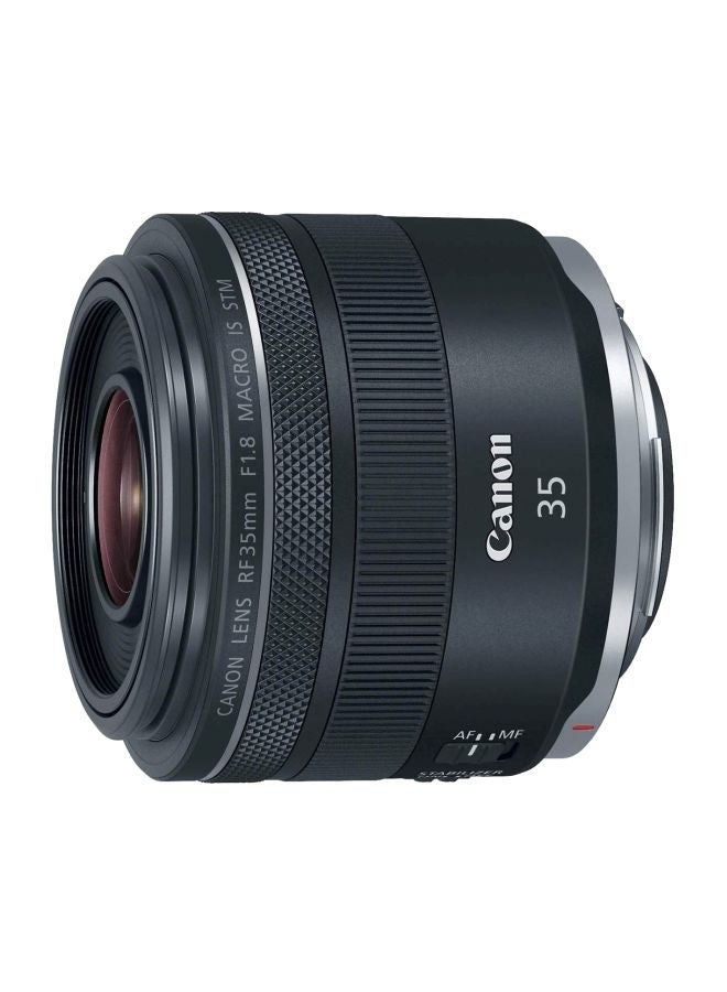 Canon - Lens For RF35MM F/1.8 MACRO IS STM Black - Image 1