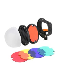Speedlite Flash Light Modifier Accessories Kit Multicolour