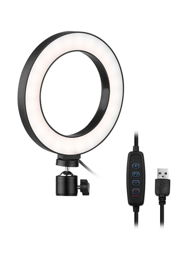 ANDOER Desktop LED Ring Light White/Black  - Image 1