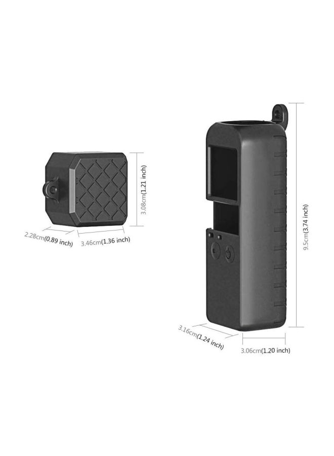 PULUZ Protective Case For DJi OSMO Pocket Handle Black  - Image 3