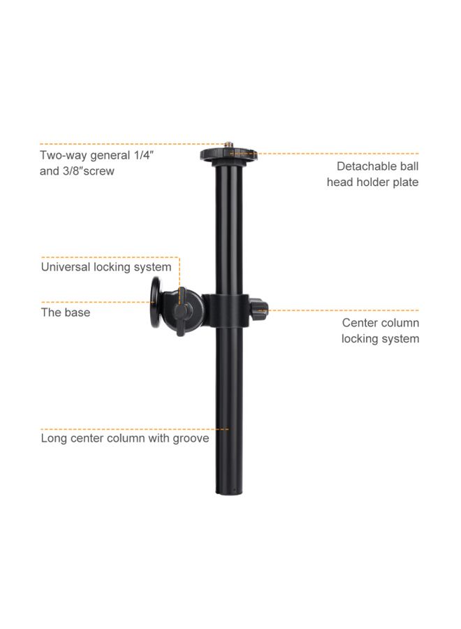 K&F Concept - Magnesium Alloy Center Column With Locking System Black - Image 1