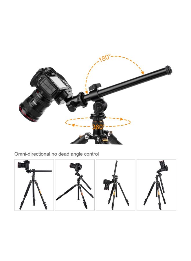 K&F Concept - Magnesium Alloy Center Column With Locking System Black - Image 1