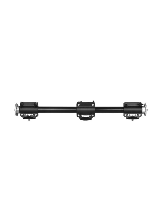 Adjustable Aluminiun Tripod Mount Extension Arm Bracket Black - Image 1
