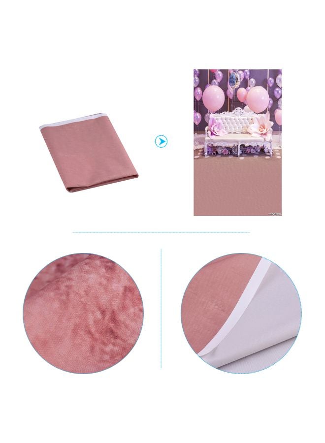 ANDOER Birthday Party Themed Photography Background Pink/Purple/White - Image 3