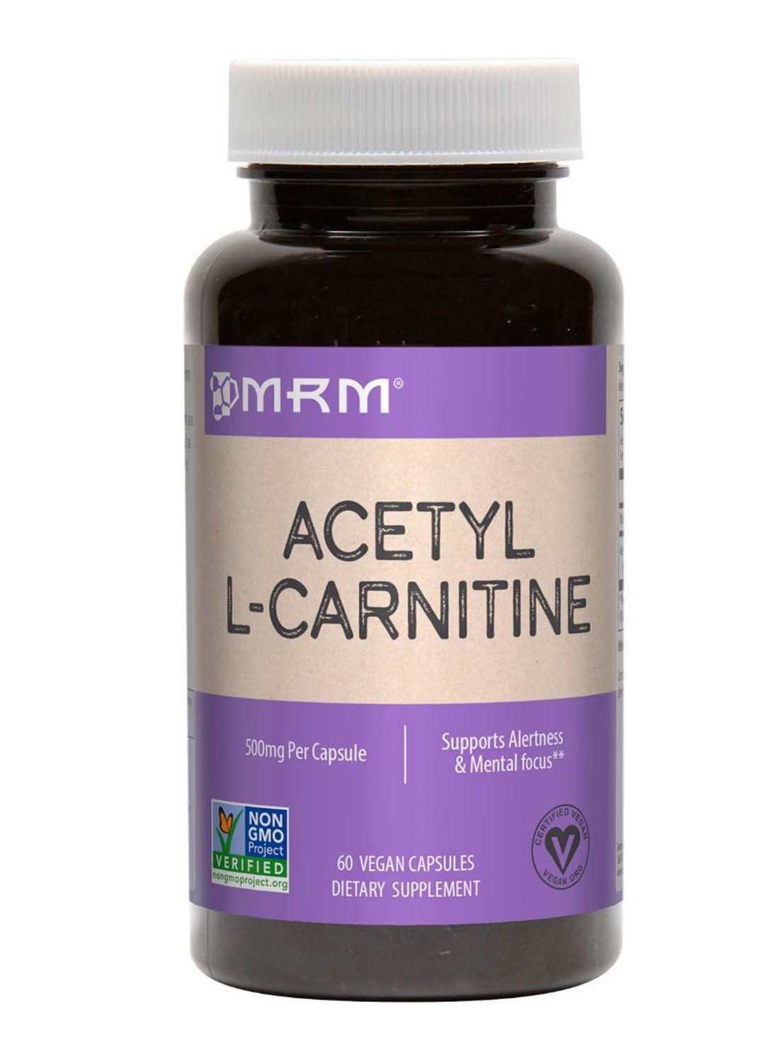 MRM Acetyl L-Carnitine - 60 Vegan Capsules | Best Price Bahrain