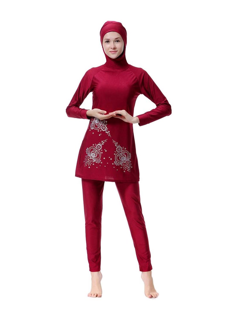 Hanyimidoo - Conservative And Fashionable Burkinis Claret - Image 1
