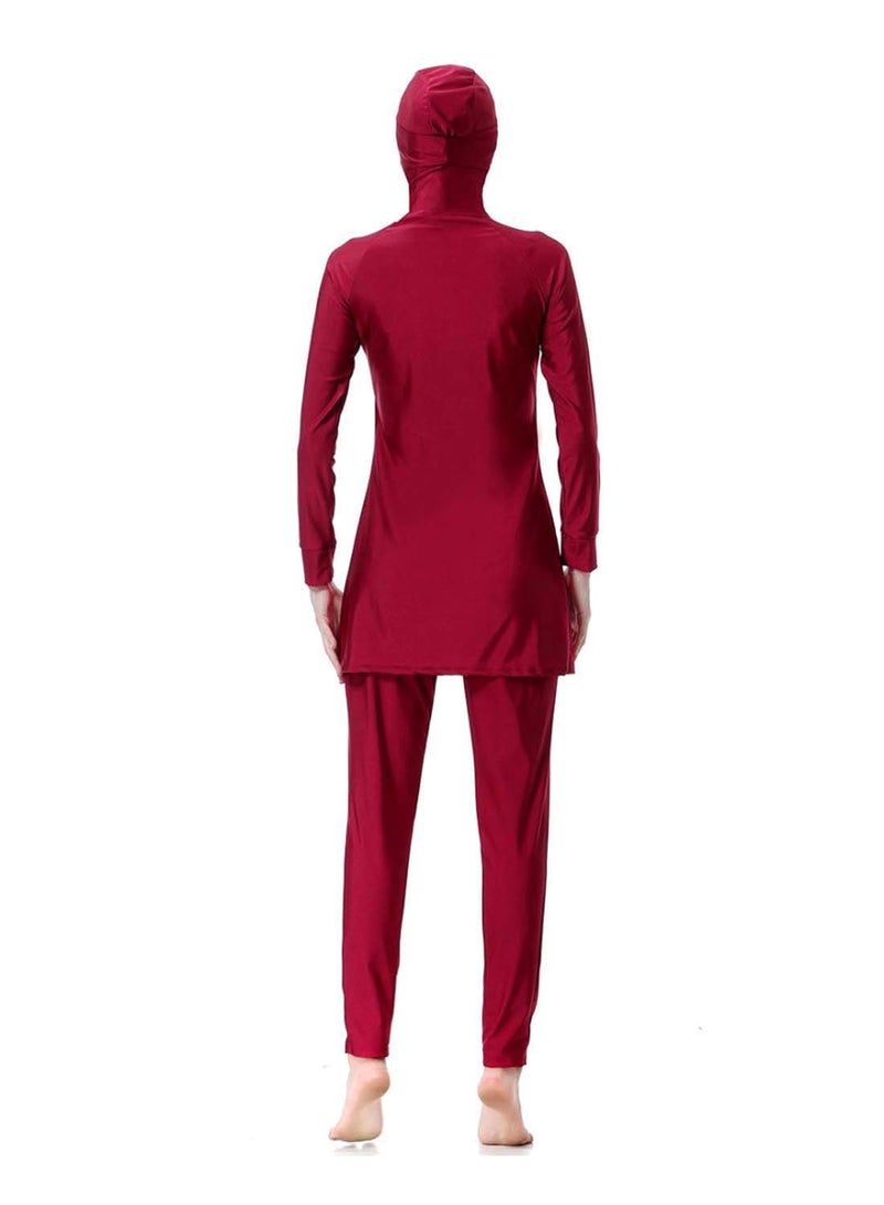 Hanyimidoo - Conservative And Fashionable Burkinis Claret - Image 1