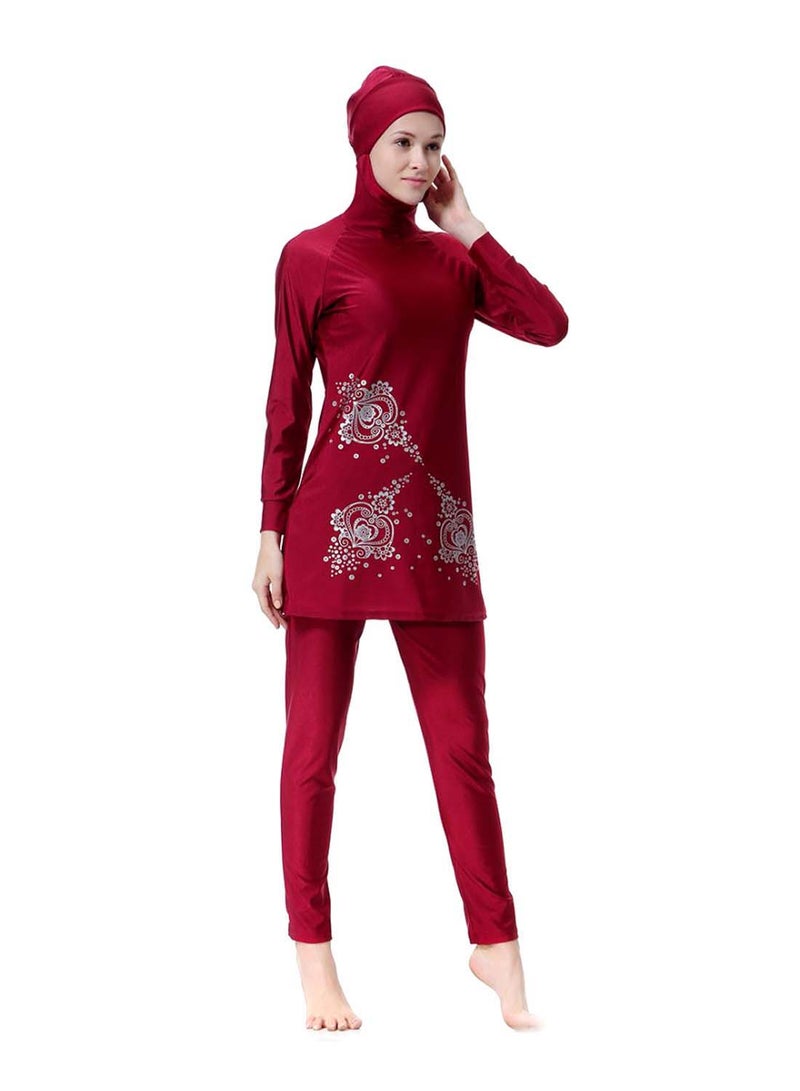 Hanyimidoo - Conservative And Fashionable Burkinis Claret - Image 1