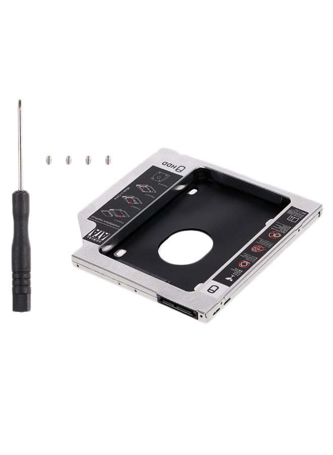 SSD HDD Enclosure Caddy Kit Black/White