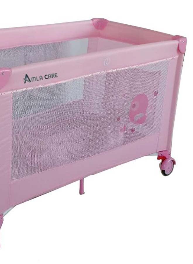 AMLA - Comfortable Breathable Soft Cushioned Smooth Run Easy Assembled Safe Baby Bed Up to 3 Months - Image 1