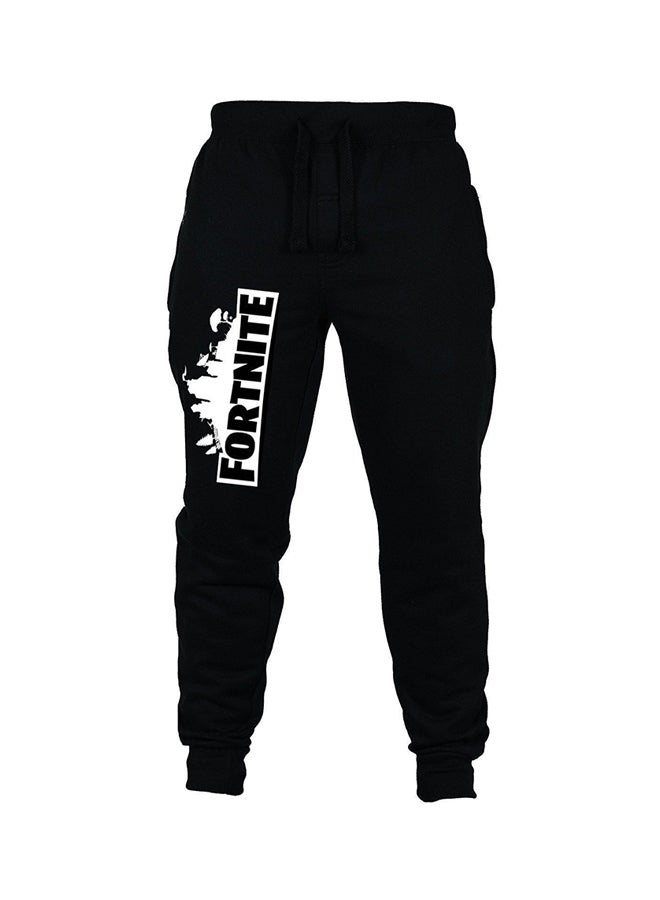 2-Piece Pullover And Pants Set Blue/Black - Image 2