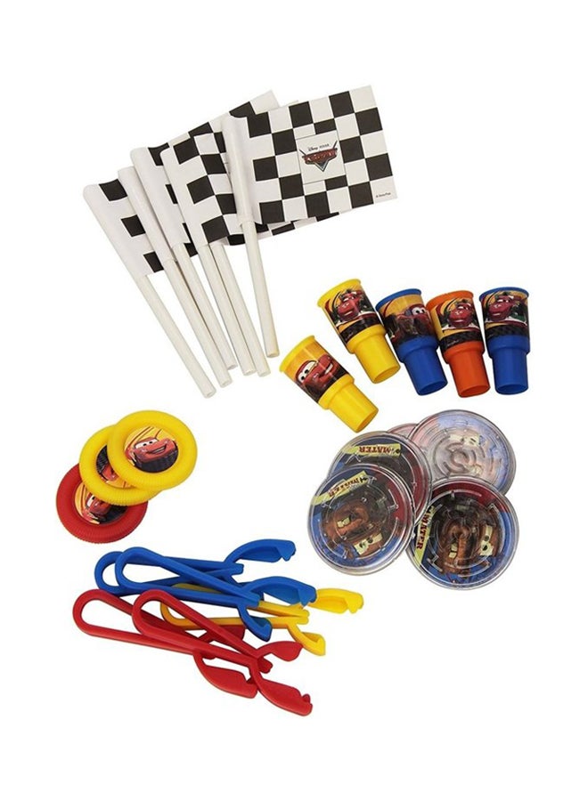 مجموعة هدية اقتصادية بطابع فيلم Cars 3 من 24 قطعة