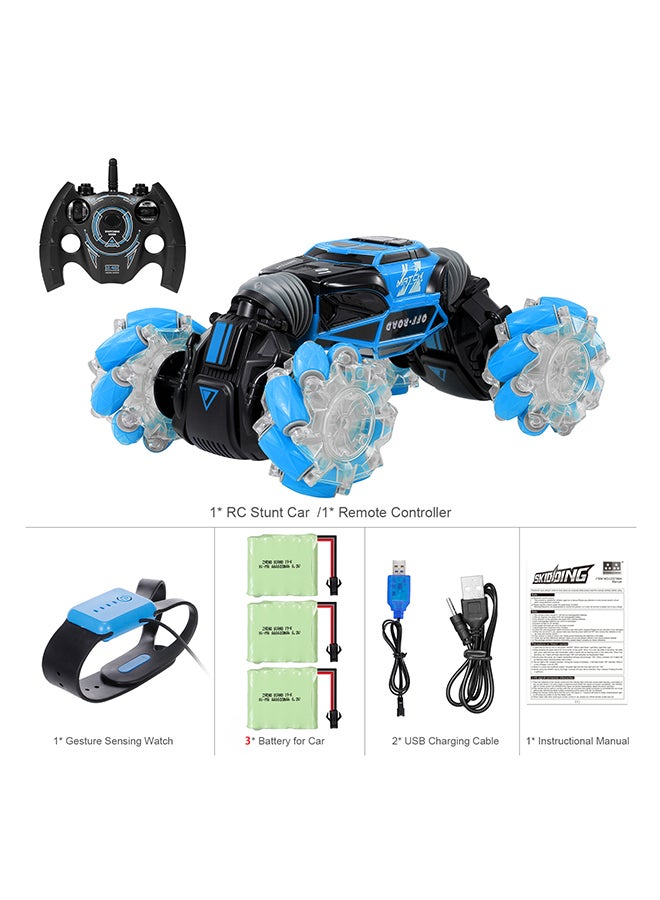 RC Stunt Car 4WD Watch Gesture Sensor Control DeFormable Electric Car