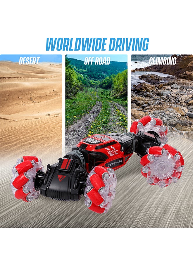 RC Stunt Car 4WD Watch Gesture Sensor Control DeFormable Electric Car - Image 5