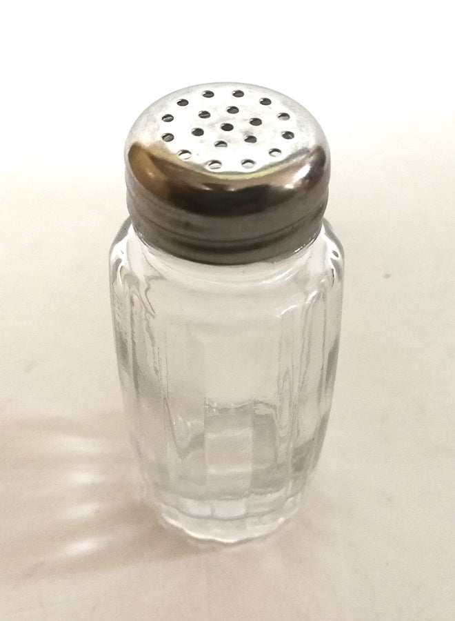 طقم رشاشات ملح وفلفل مكونٌ من 12 قطعة فضي / شفاف 15.2x14.5x7.9Ø³Ù†ØªÙŠÙ…ØªØ±  - Image 2
