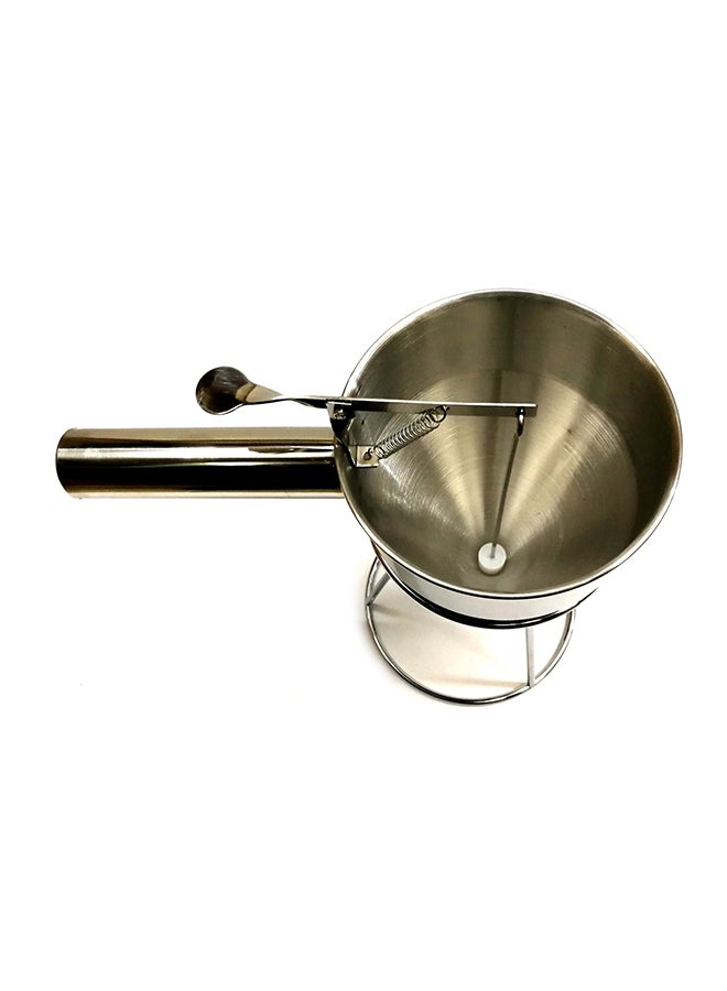 Generic - Multifunctional Pancake Batter Dispenser Silver 26cm - Image 1