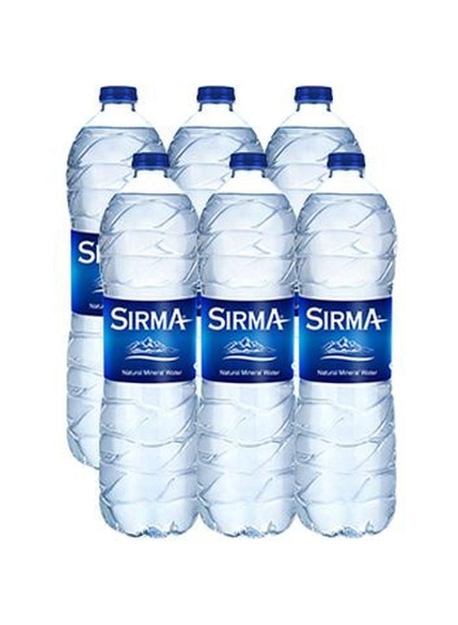 سيرما - مياه معدنية طبيعية . 1.5لترات عبوة من 6 قطع - Image 1