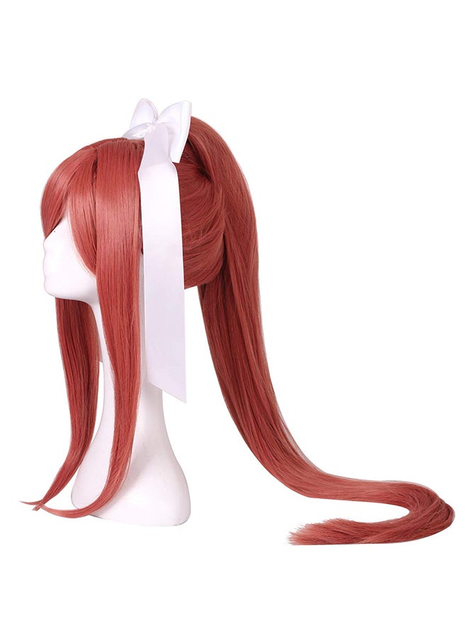 Cosplay Wig With Long Ponytail Red - v1580105531/N33928079A_3