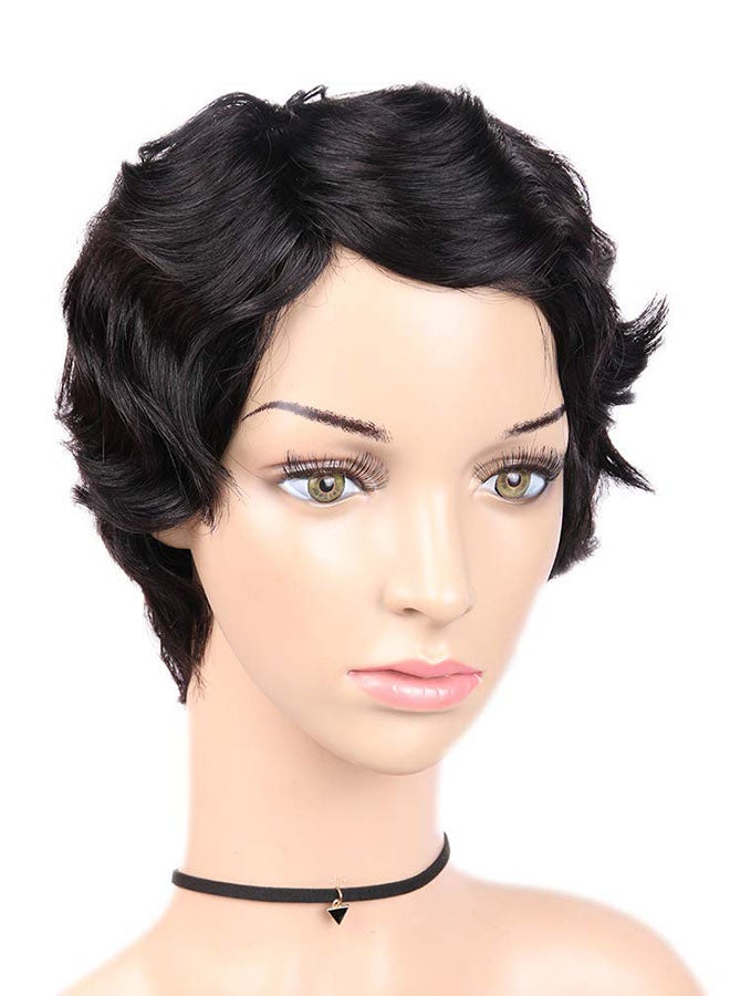 WIGNEE Prestyled Cosplay Wig Natural Black - Image 1