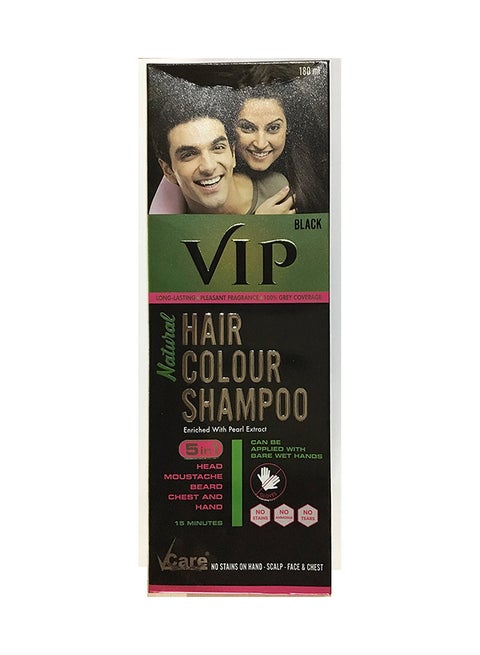 5-In-1  Shampoo Hair Colour Black 180ml