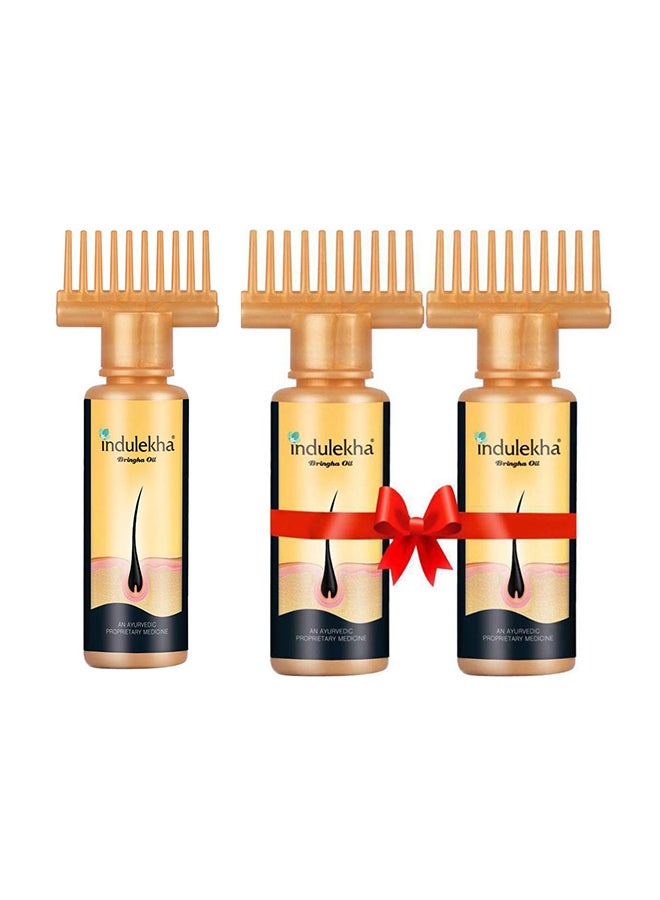 مجموعة زيوت بهرينجا للشعر من 3 قطع 100ملليلتر