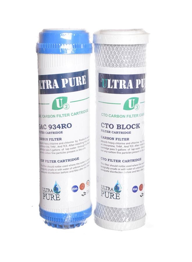 Generic 4-Piece Replacement Carbon Filter Cartridge white 250ml  - Image 2