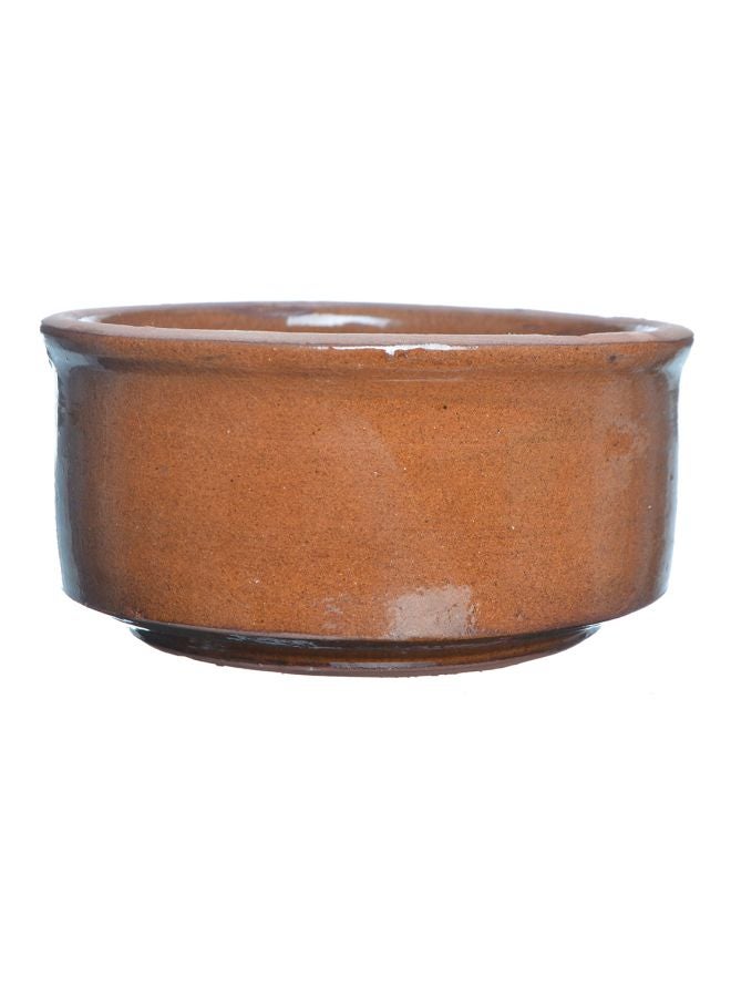 وعاء طاجن من الفخار بندقي 4بوصة - Image 1