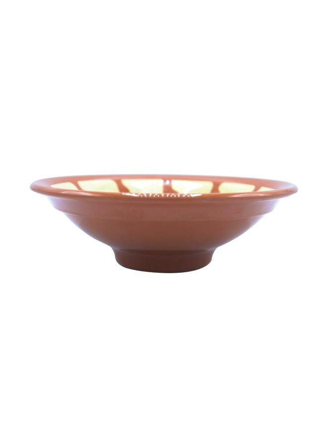 بن شيهون أبوعمر طبق حساء من الميلامين بني 18x6Ø³Ù†ØªÙŠÙ…ØªØ± - Image 1