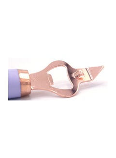 Bin-Shihoun-Abomar Stainless Steel Bottle Opener Violet/Gold 19cm  - Image 2