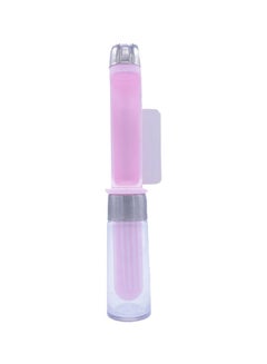 Bin-Shihoun-Abomar Silicon Eggplant Core Remover With Handle Pink/Silver/Clear  - Image 1