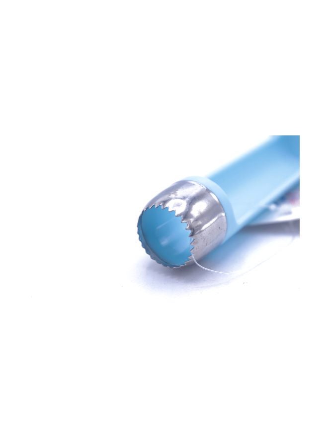 Bin-Shihoun-Abomar - Eggplant Core Remover With Handle Blue/Silver 15cm - Image 1