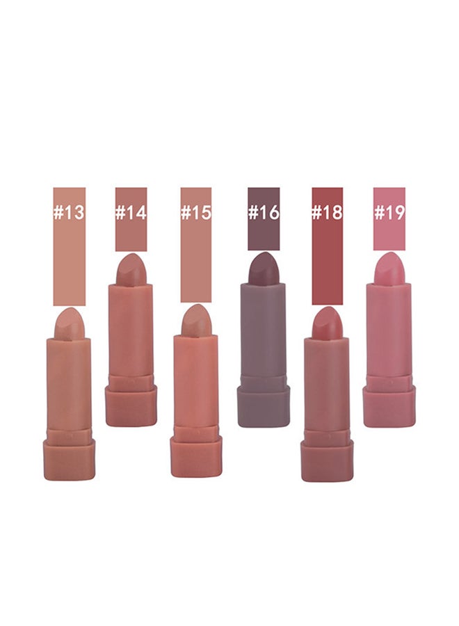 هينغ فانغ طقم أحمر شفاه ملون مكون من 6 قطع متعدد الألوان - Image 4