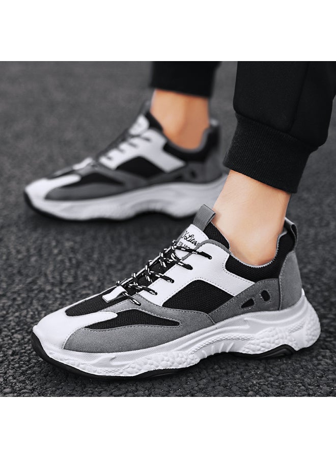 Casual Lace Up Trainers Multicolour  - Image 2