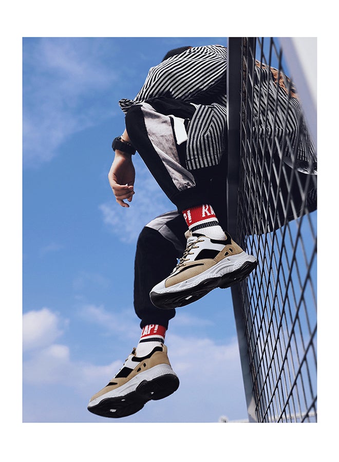 Casual Lace Up Trainers Multicolour  - Image 4