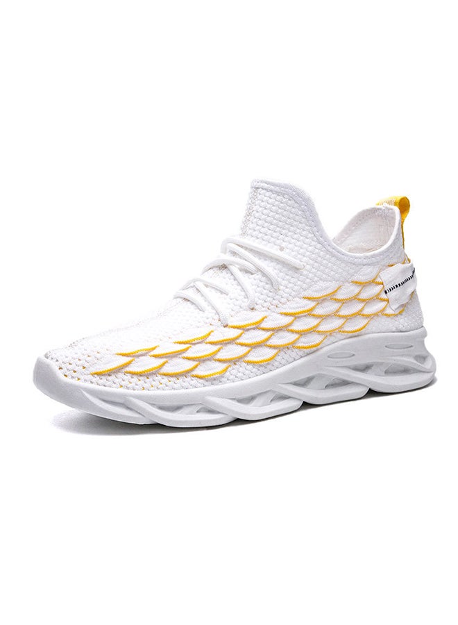 Generic Casual Lace Up Trainers White  - Image 1