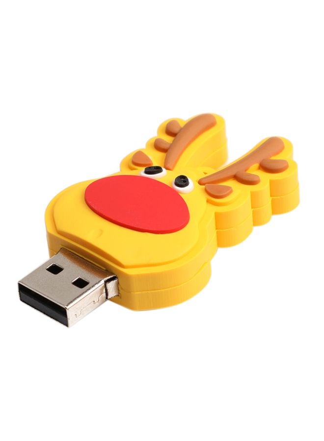 Deer Flash Drive C9463-128GB-1 Yellow/Red - Image 1