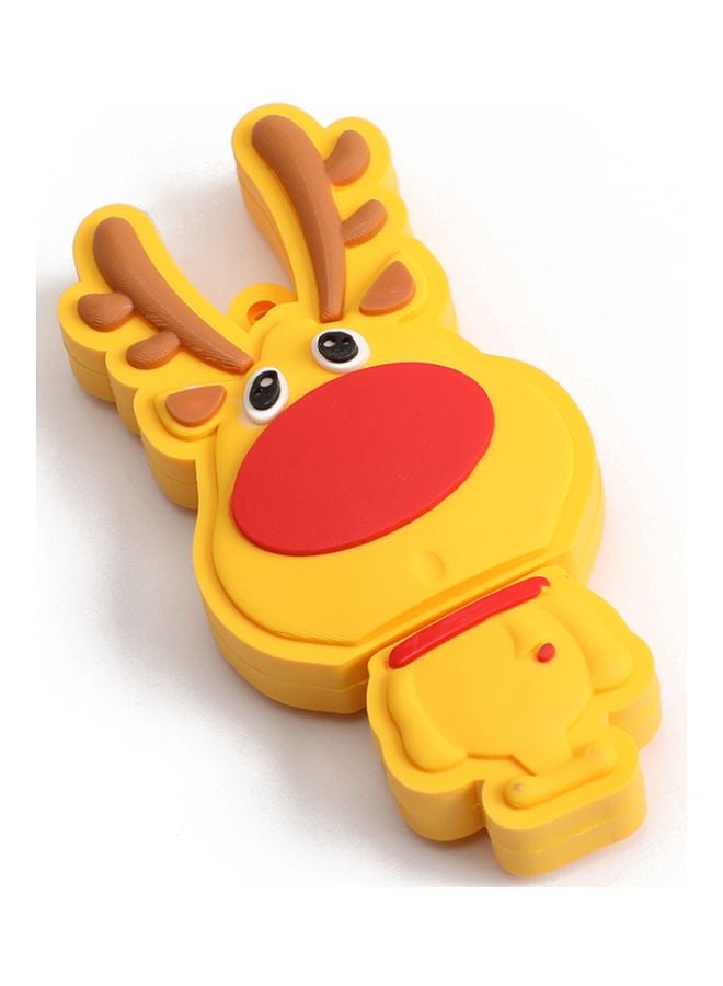 Deer Flash Drive C9463-128GB-1 Yellow/Red - Image 2