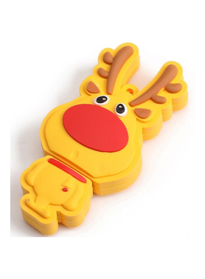 Deer Flash Drive C9463-128GB-1 Yellow/Red - Image 3