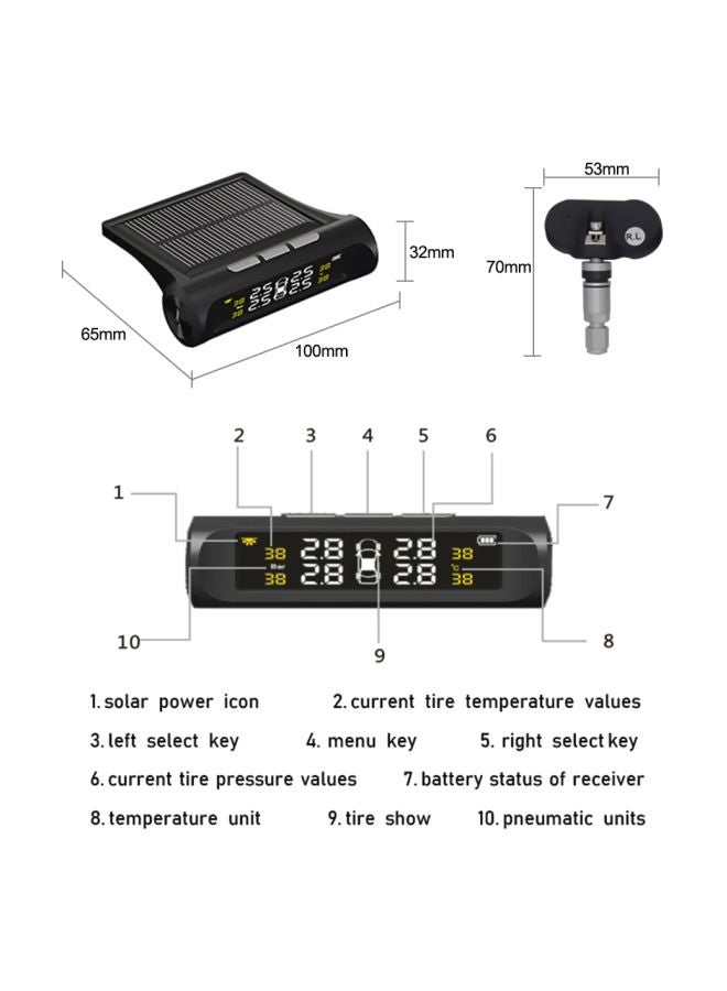 Generic Tire Pressure Monitoring System Alarm  - Image 5