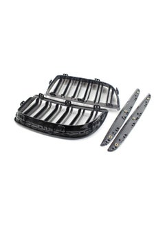 Generic 2-Piece Replacement Front Bumper Racing Grill Set For BMW E90 4  - Image 3