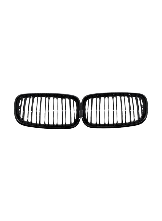 Generic 2-Piece Replacement Front Bumper Racing Grill Set For BMW X5 E70  - Image 1